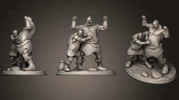 3D model Ogre Friends (STL)